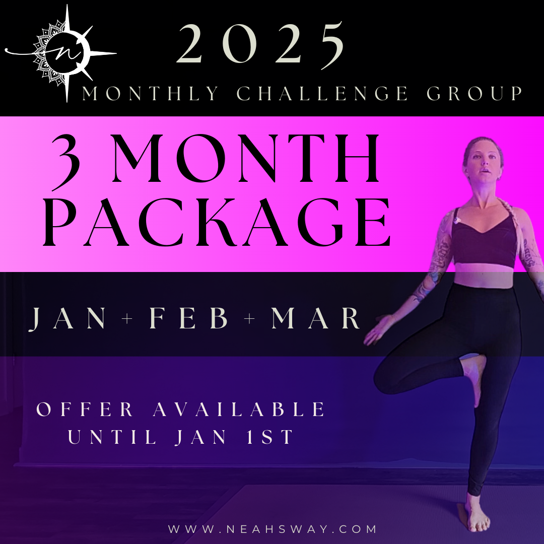 JAN+FEB+MAR Monthly Challenge Package (DISCOUNT)